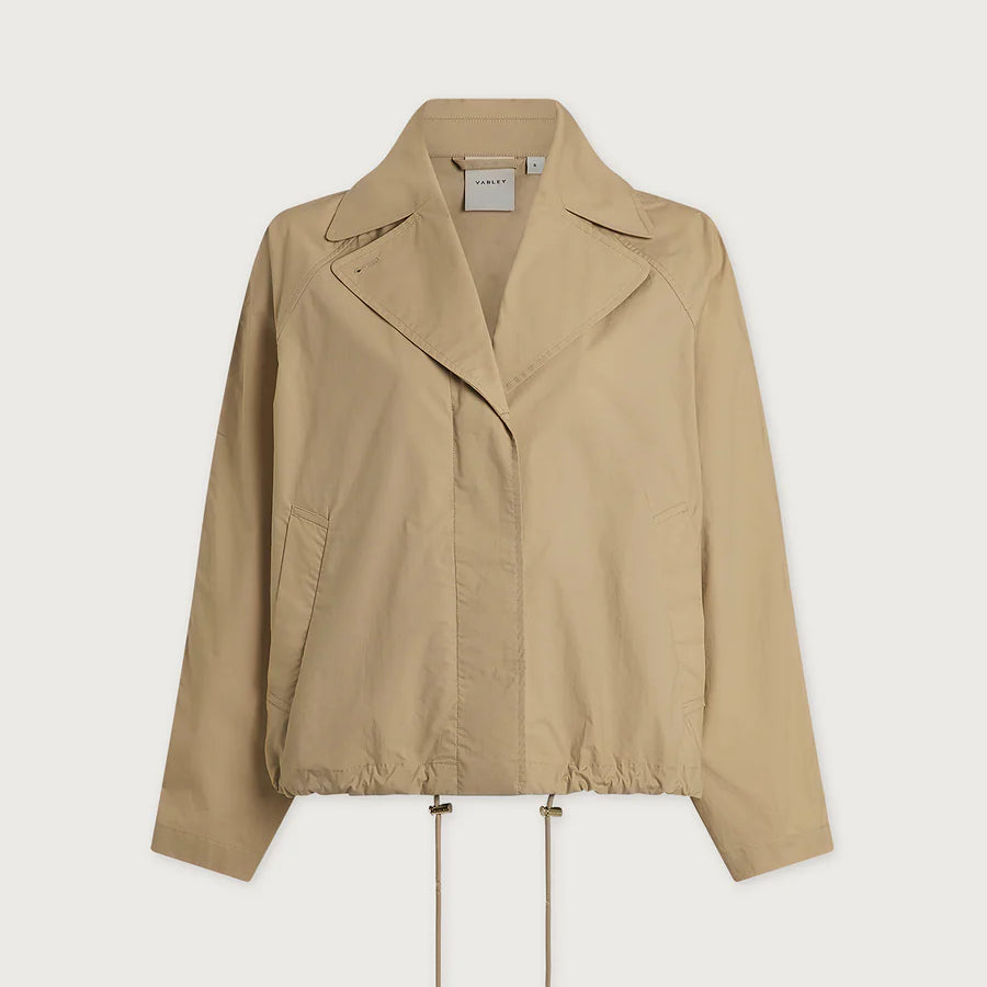 Petra Boxy Blouson Jacket- Nomad