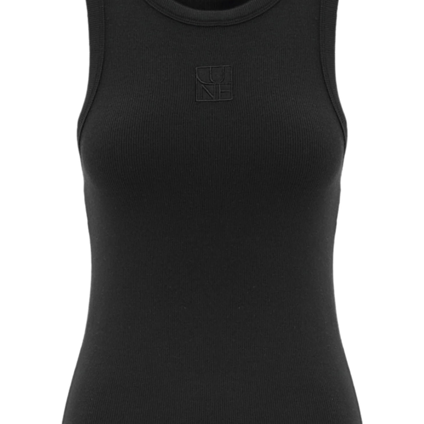 Mila Logo Soft Tank Top- Black