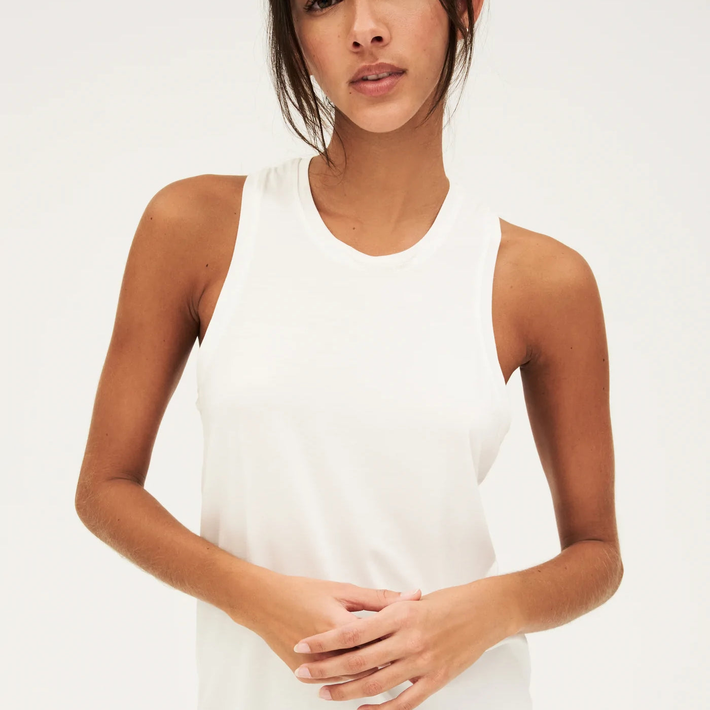 Toni Scoop Neck Jersey Tank