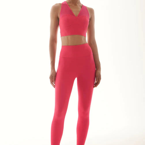 Hypnotic Mesh Block Bra