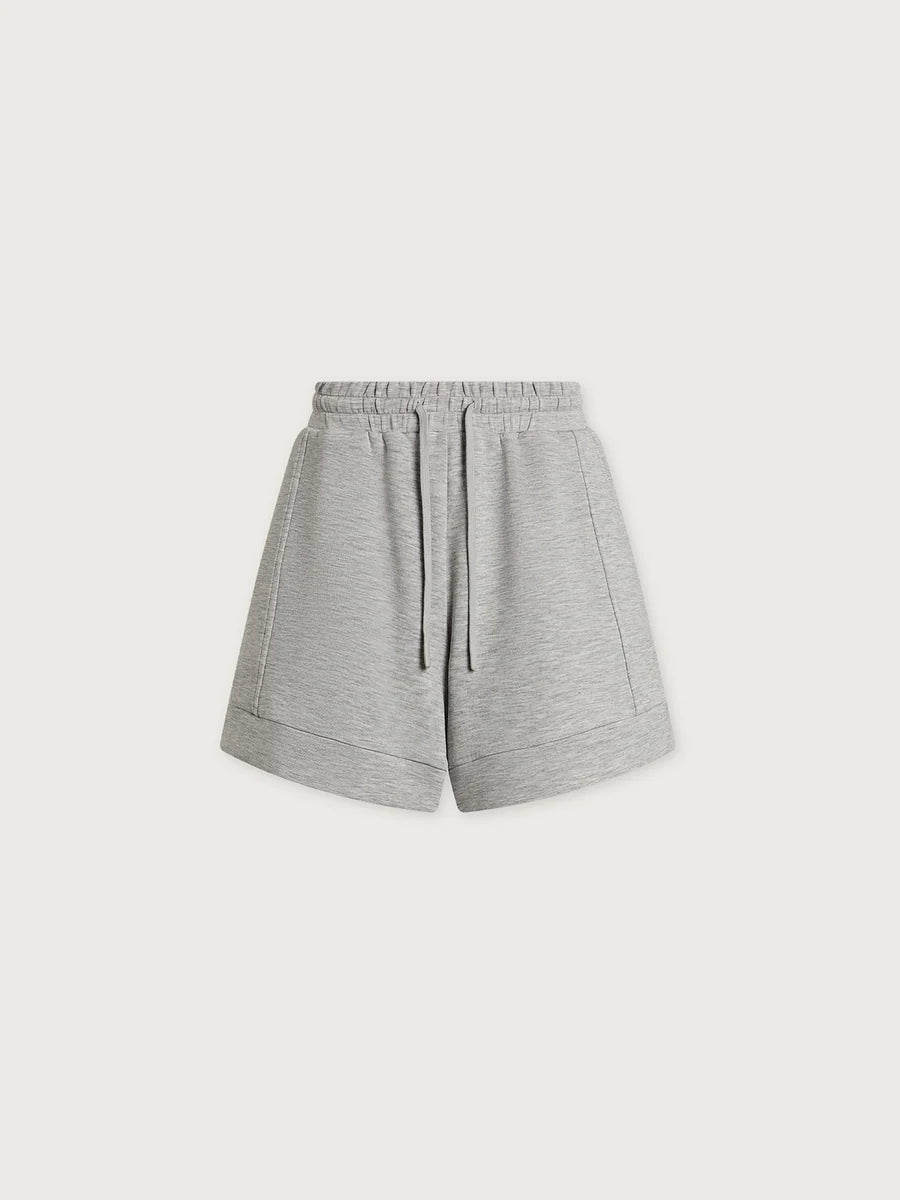 Atrium High-Rise Short 4.5" - Light Grey Marl