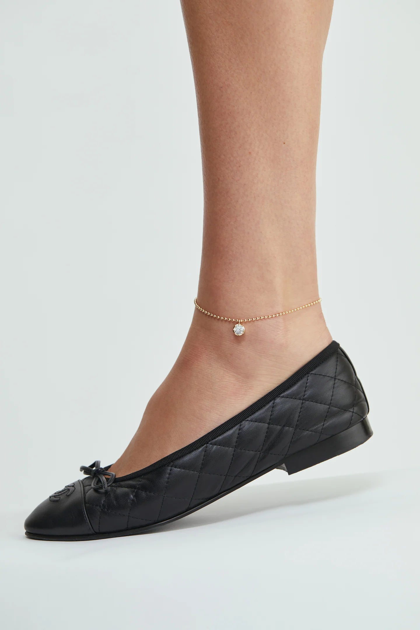 Mini Cleo Anklet - Gold