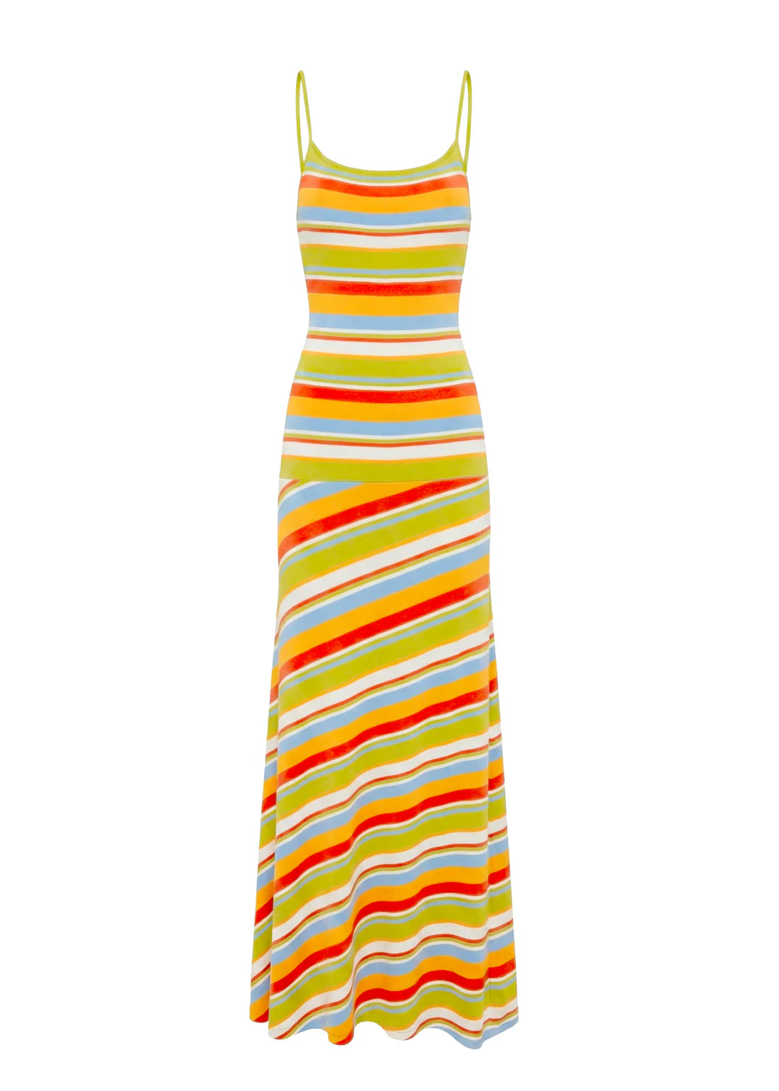 The Lottie Dress- St. Barths Stripe